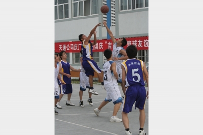 国庆节篮球友谊赛